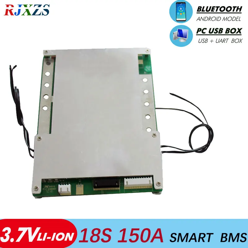 Умные bms bluetooth 18S 150A новые литий-ионные умные pcm с android Bluetooth app UART wi-Fi программное