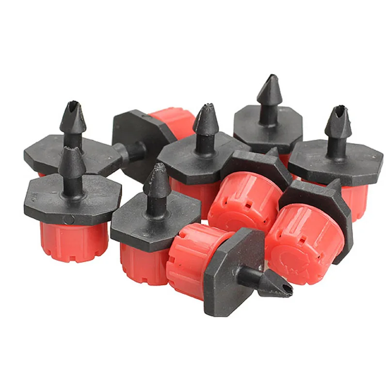 50 шт./лот Регулируемый капельный шланг с микропотоком капельная головка для