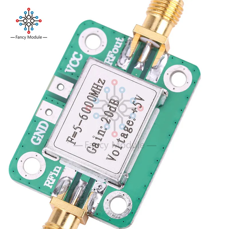Плата усилителя мощности VFH UHF SHF LNA 5V широкополосный РЧ модуль 20 дБ с