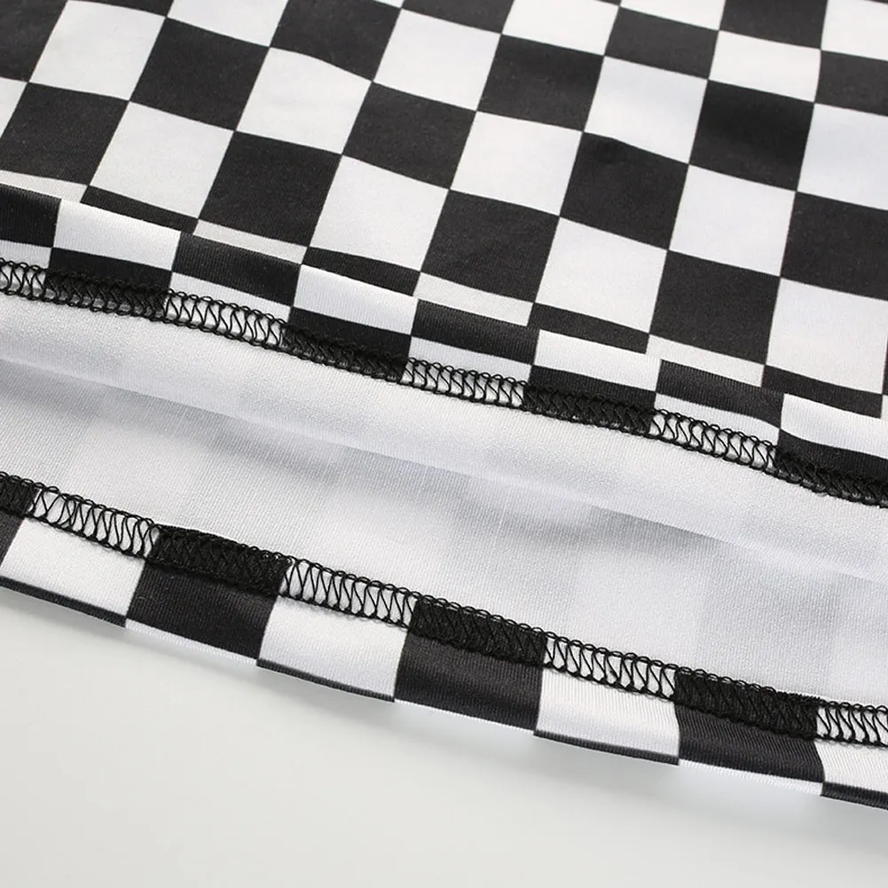 Женский клетчатый Топ без рукавов короткий топ на бретельках 2019|Футболки| |