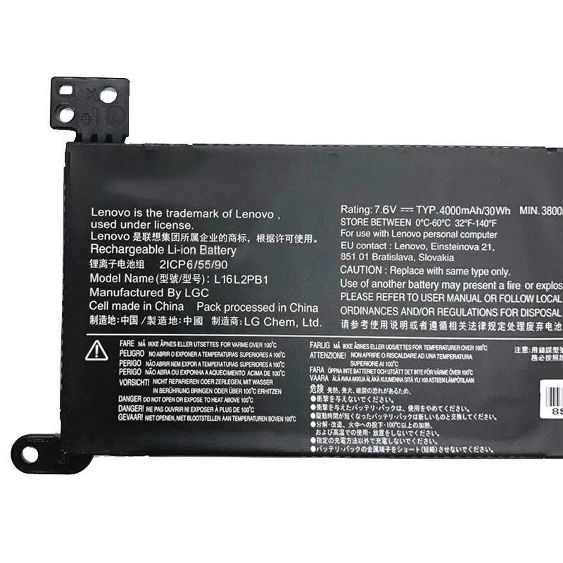 Gzsm ноутбук Батарея L16L2PB2 для lenovo 5000 5000-15 Батарея s L16S2PB2 Батарея для ноутбука L16C2PB2 2ICP6/55/90 портативных компьютеров Батарея