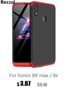 Чехол для huawei honor 8X max, роскошный металлический бампер, жесткая прозрачная задняя крышка из закаленного стекла для huawei honor 8X, Fundas Coque