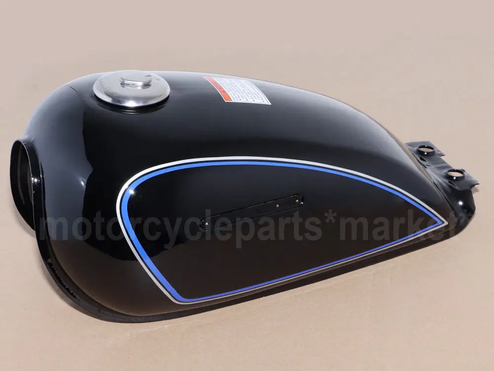 9л 2,4 галлонов Кафе Racer бак мотоцикл Винтаж Топливный Газ кепки ретро для SUZUKI GN125 250 весь год универсальный