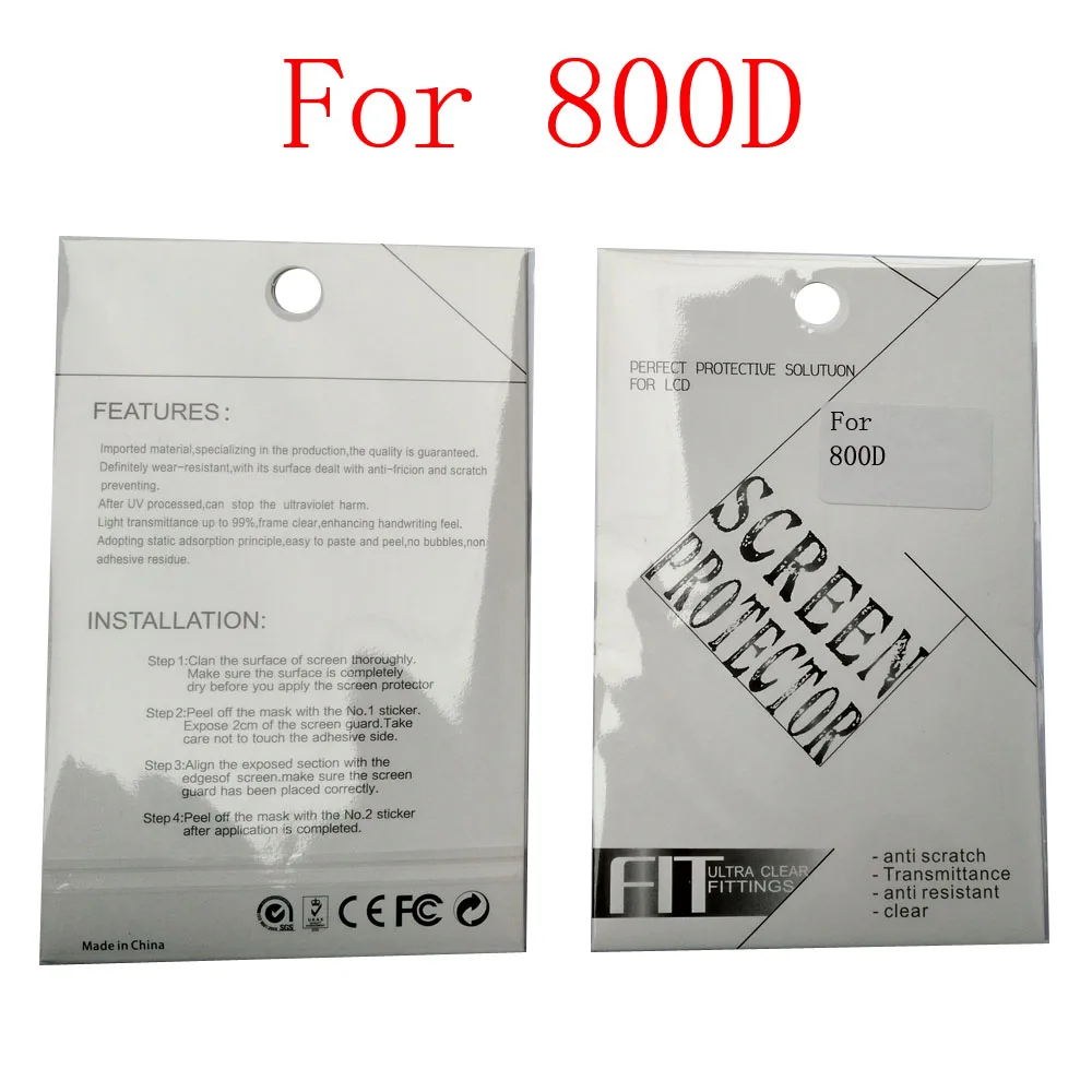 2 шт. защитная пленка для камеры Canon 100D 500D 650D 700D 750D 760D 800D 1100D 1300D 1500D 3000D 4000D|Защита