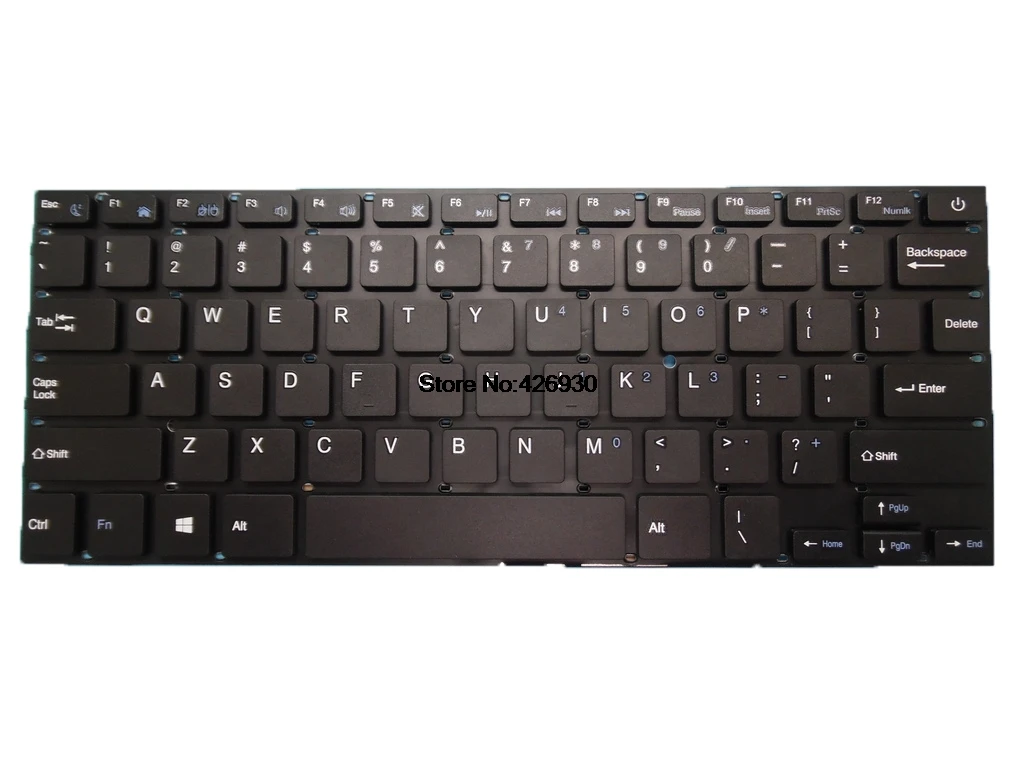 English US Ноутбук ру US клавиатура DK280 YXT-NB92-08 02800D 34280B048 PRTDE-K3049 SCDY-277-3-9 PRIDE-K2500 YT-277-16-01 K2878 России на английском языке - Цвет: English US