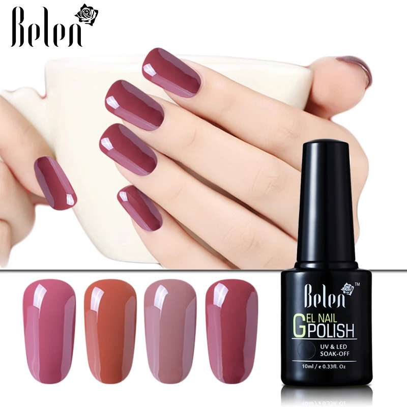 Belen 10 мл телесного цвета серии УФ гель для ногтей Vanish Nail Art лак Полупостоянный Гель