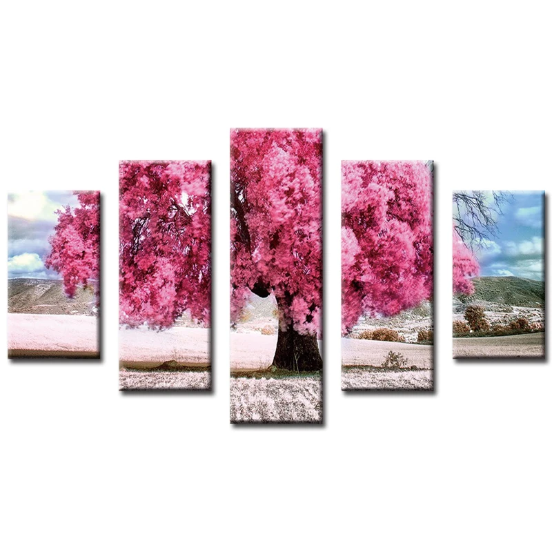 5 шт. Multi-фотографии полный 5d алмазов картина вышивки крестом Room Decor Алмазная