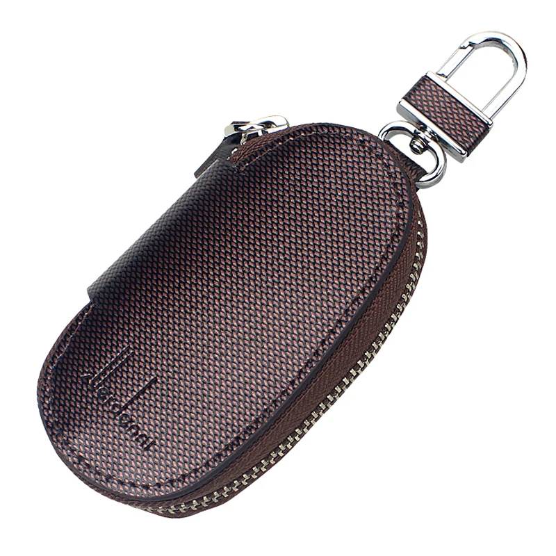 

2016 Rushed Hot Sale Unisex Solid Fashion Genuine Leather Trunk Car Styling Wallet Key Bag K002