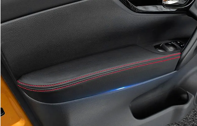 

Door Armrest Leather Protective Cover PU Cover For Nissan Qashqai 2016-2017