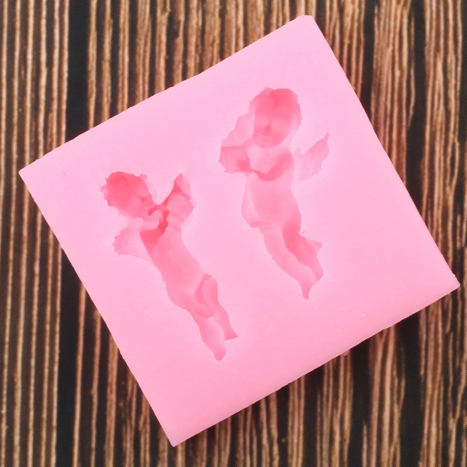 Angel Детские Силиконовые Формочки для кексов фигурки жениха и невесты Fondant