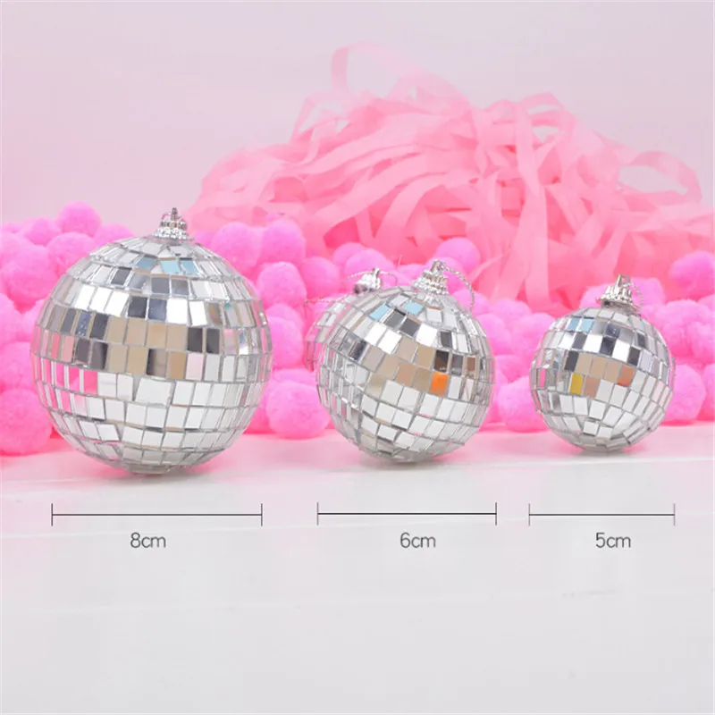 Хит продаж зеркальный стеклянный диско шар 5 6 8 см диджейские танцевальные