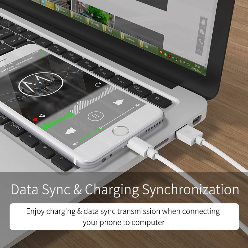 AIFFECT USB кабель для iPhone XS Max зарядное устройство аксессуары передачи данных