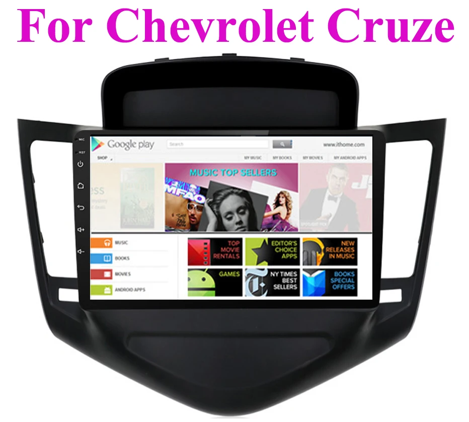 9 дюймов Wi-Fi Android 6 0 Автомобильный DVD плеер для Chevrolet Cruze 2008-2012 gps Радио стерео |