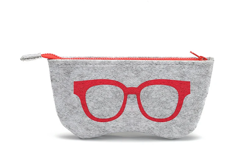 Eyewear cases hard black zip spectacle case Top-grade Exquisite Sunglasses Boxes High Quality Luxury Fabric Fashion Accessory