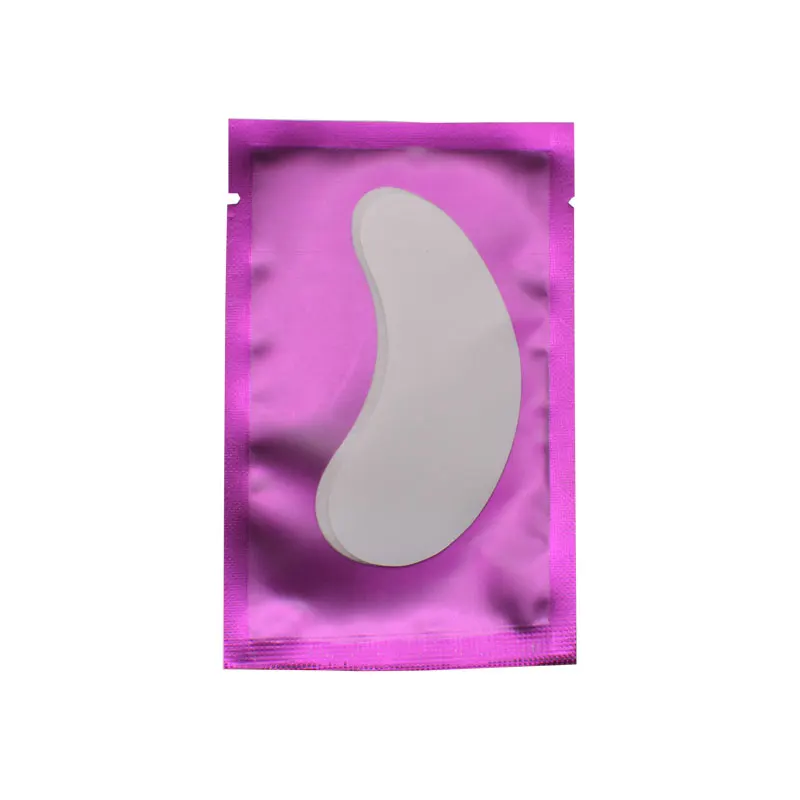 Патчи для глаз без ворса 100 пар наклейки наращивания ресниц под глазами