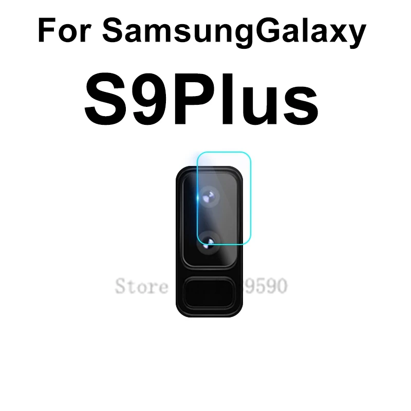 For Galaxy S9 Plus 2 шт. закаленное Стекло для samsung Galaxy S10 плюс S10e S8 S9 A10 A30 A50 M10 M20 M30 Стекло Защита объектива камеры Стекло протектор - Цвет: For Galaxy S9 Plus