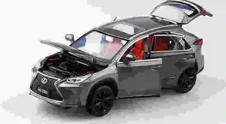 Lexus NX200T gray 1:32 CRV Accord Highlander XC60 Alphard Lexus игрушечный автомобиль металлическая игрушка Diecasts и игрушечный транспорт Модель автомобиля игрушки для детей - Цвет: Lexus NX200T gray