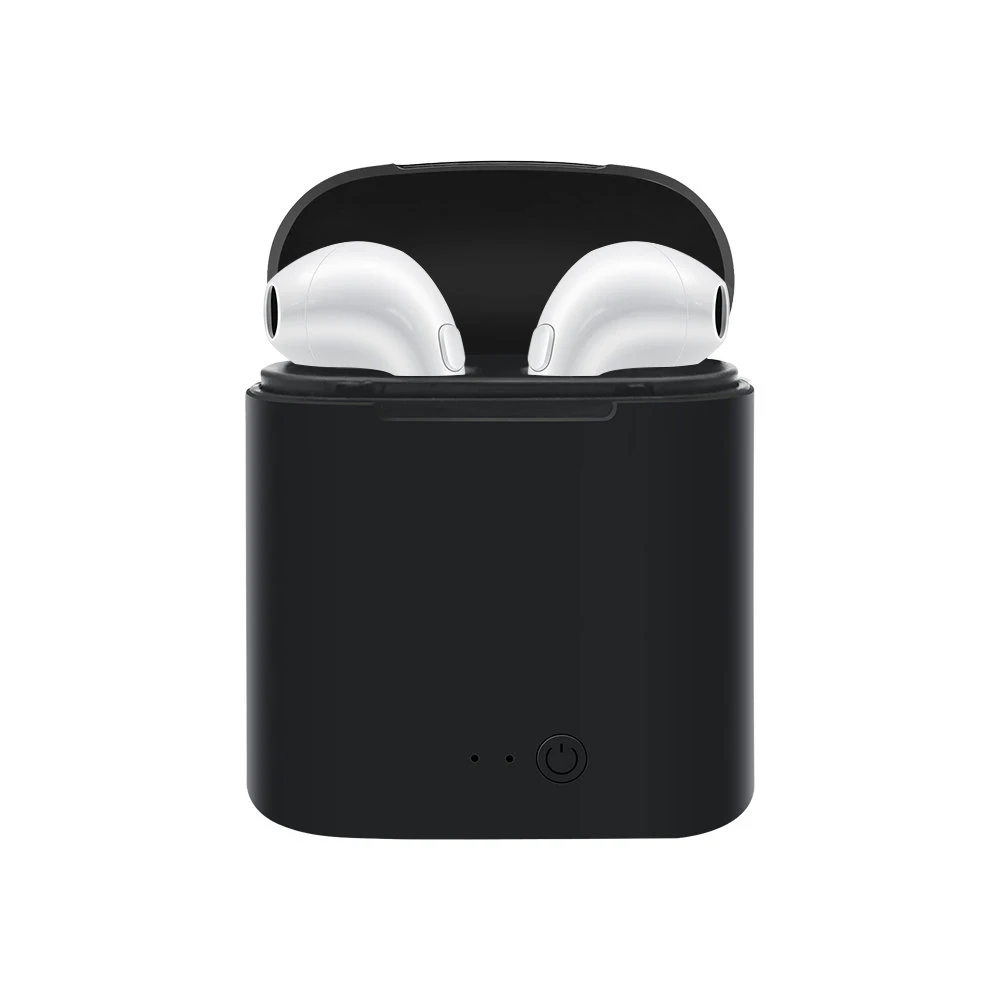 I7s TWS мини беспроводные Bluetooth наушники стерео вкладыши в ухо с зарядной коробкой микрофон для i7 tws Iphone Xiaomi все смартфоны - Цвет: I7  BW