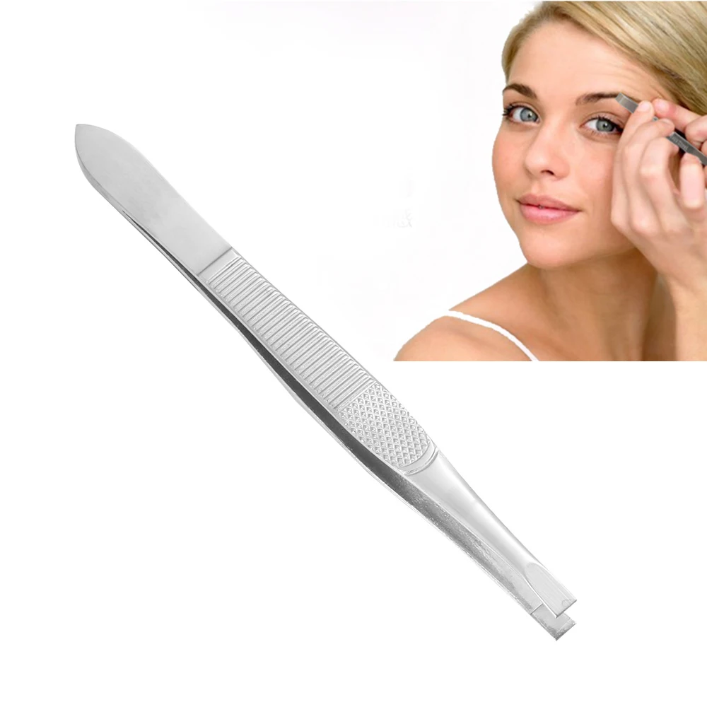 1 шт. пинцет для удаления бровей из нержавеющей стали|Пинцеты бровей| |