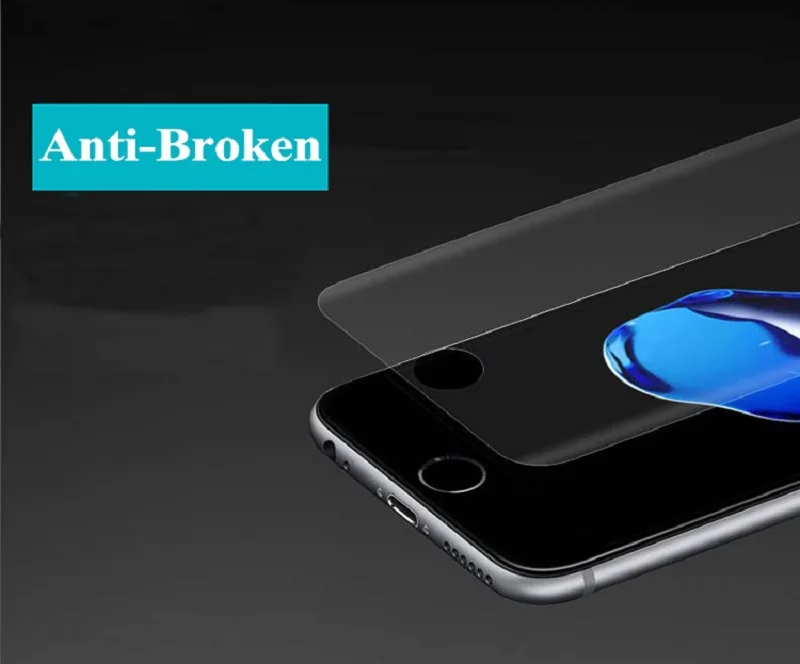 Для iPhone 7 Plus защита экрана полное покрытие нано пленка для экрана пленка для iPhone X 6 6s 7 8 Plus(не стекло) защита экрана