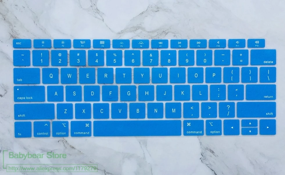 Для 2018 macbook air 13 &quot13 3 A1932 с сенсорным ID английской силиконовой клавиатурой США
