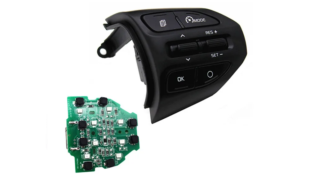 Кнопка рулевого колеса для KIA K2 RIO RIO X кнопки линии Bluetooth телефон круиз контроль громкости