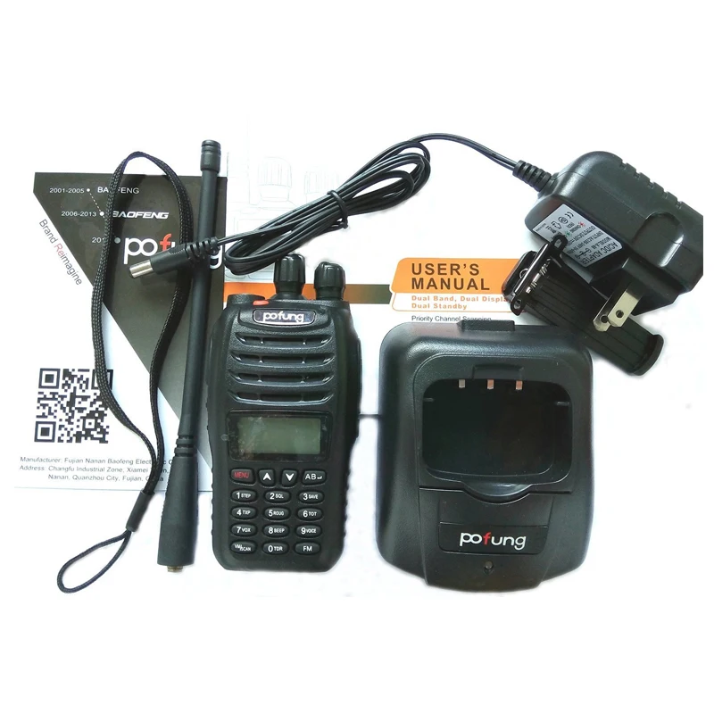 Baofeng uv-b5 Dual Band Двухканальные рации ham Радио VHF и UHF 36-174 мГц 400-470 два способ КВ