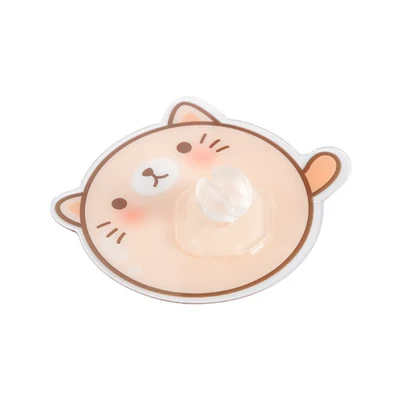 4pcs beige cat 4 шт., держатель для зубных щеток с героями мультфильмов, подставка для хранения в ванной, аксессуары для малышей, детей, органайзер, настенный инструмент для бритвы с изображением кролика - Цвет: 4pcs beige cat