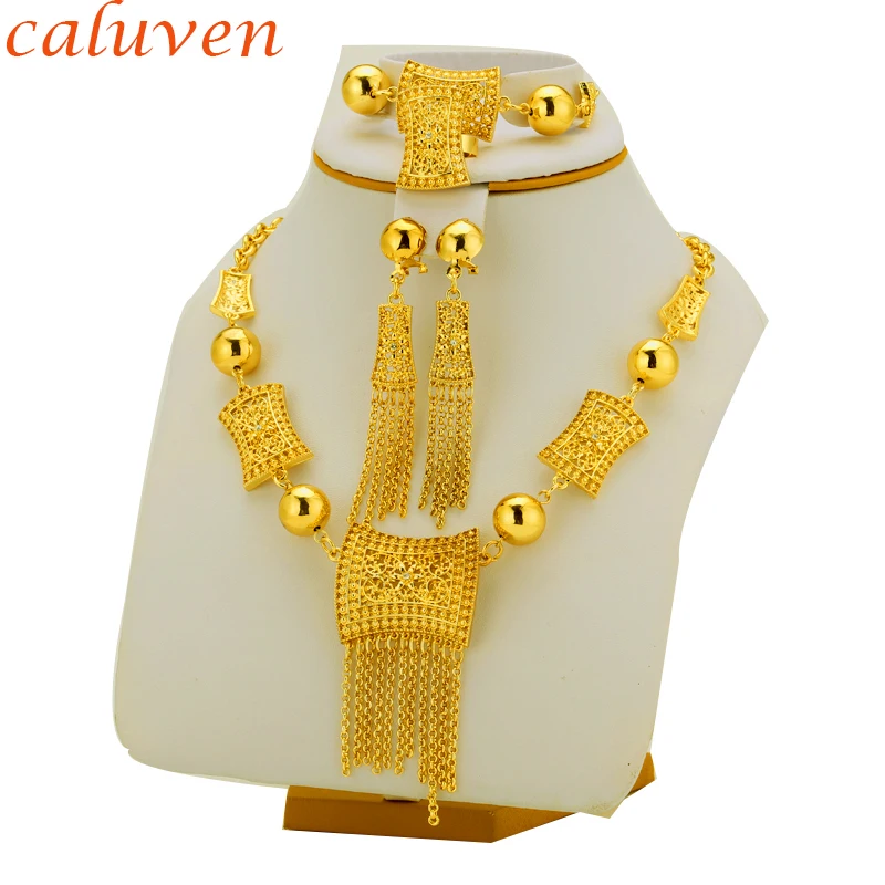 Комплект из колье серёг кольца и браслета с красным камнем|african wedding|set jewelryjewelry red |