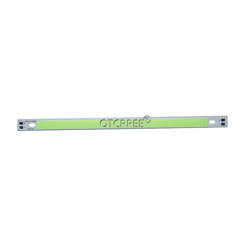 LED COB 200x10 мм 12 В cob светодиодные полосы источник света лампы 10 Вт Теплый Природа