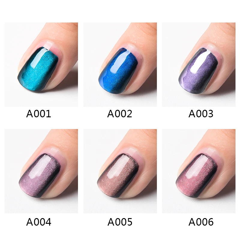 

T-TIAO CLUB 5D Cat Eyes Gel Nail Polish 5ml Magnetic Starry Sky Jade Effect Soak Off UV Gel Varnish Manicure Nail Art Lacquer