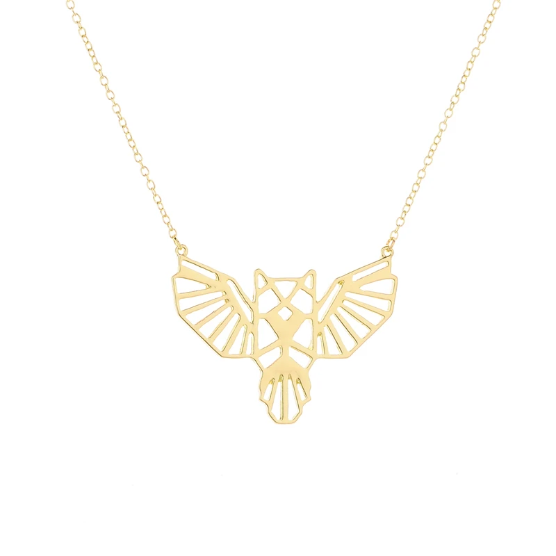 10 шт./лот 2017 милое ожерелье ручной работы с животными ювелирное изделие оригами