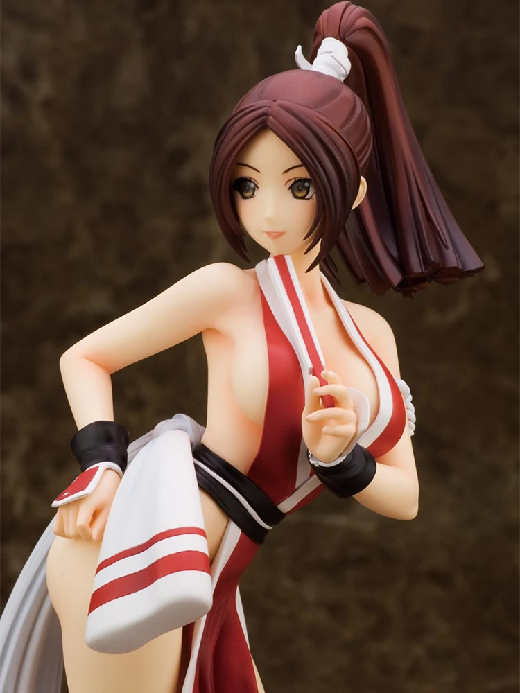 2 цвета японская сексуальная девушка Mai Shiranui ПВХ Фигурки игры КОФ Король бойцов XIII Аниме Фигурка Коллекция Модель игрушки