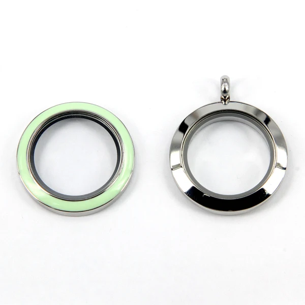 Винни дизайн ювелирных изделий 25 мм эмаль лицо стеклянный медальон из