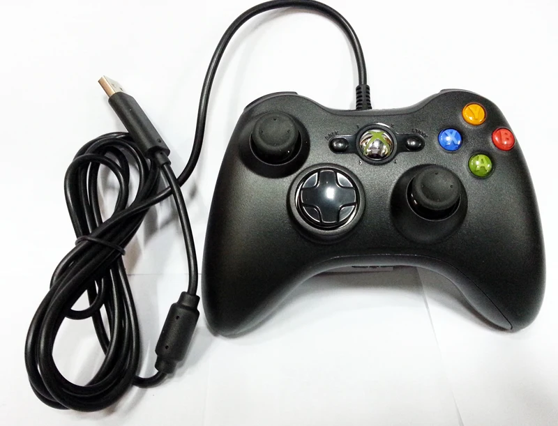Проводной usb геймпад контроллер джойстик для microsoft xbox 360 пк windows10 игровой |