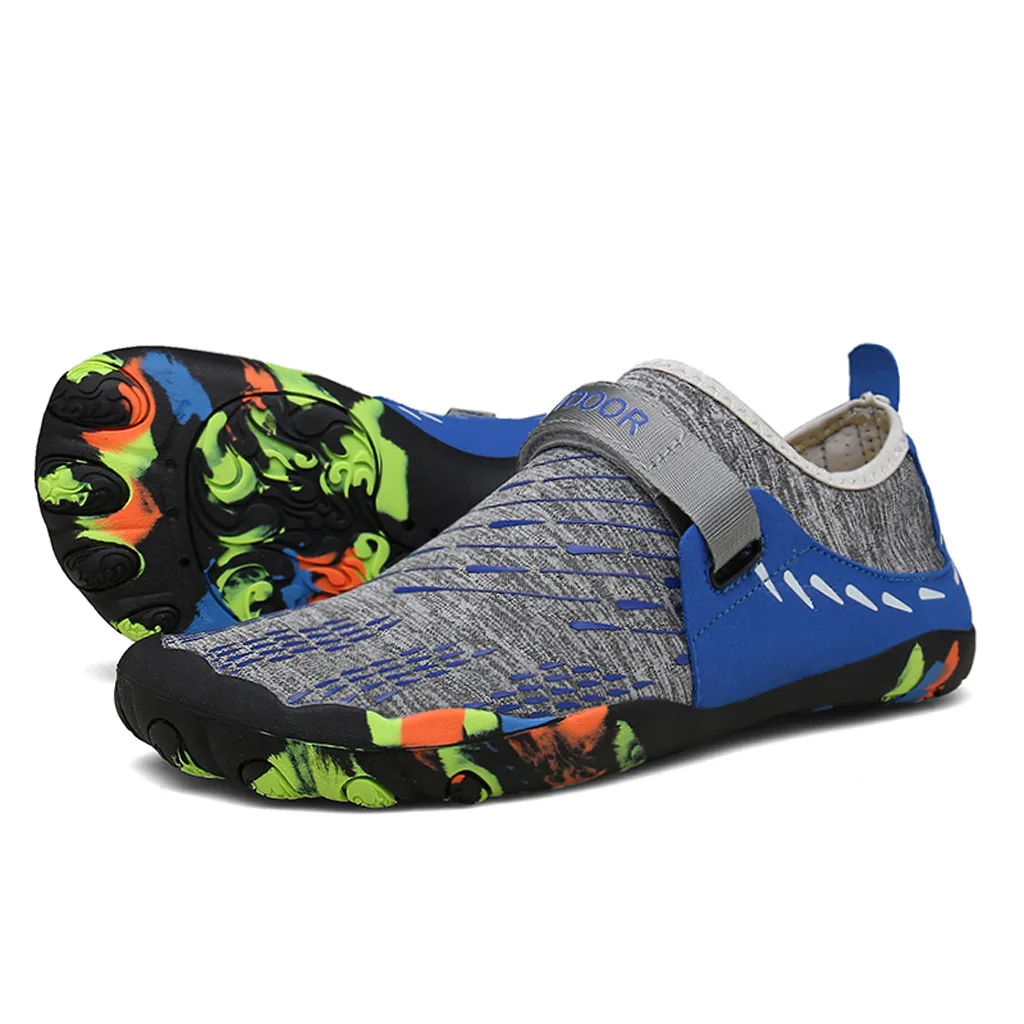 CHAMSGEND/Летние повседневные мужские уличные болотные туфли; обувь для пеших прогулок; быстросохнущая дышащая водонепроницаемая обувь