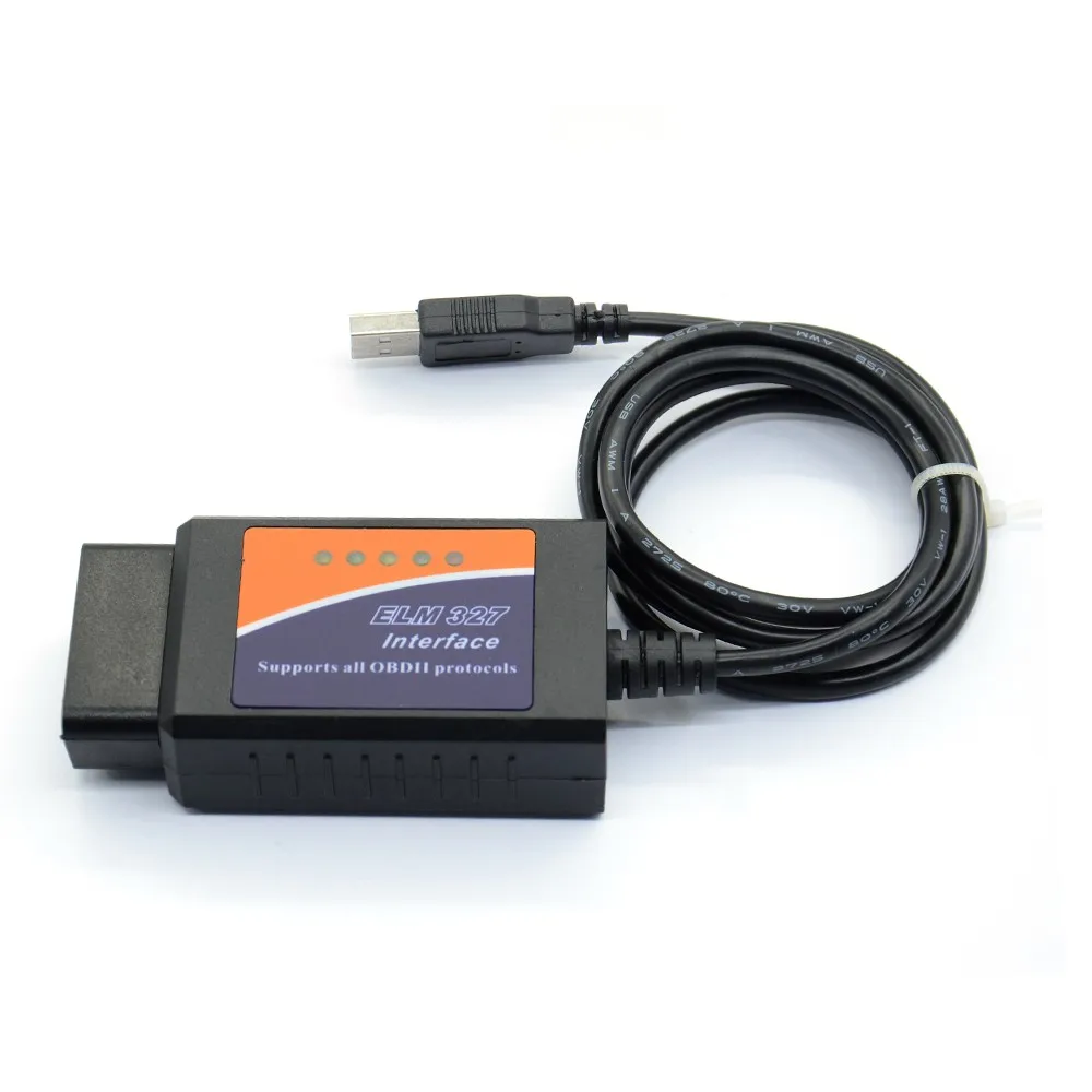 Лучшее качество elm 327 usb с оригинальным FT232RL и PIC18F24k80 чип elmconfig программного