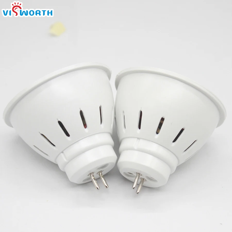 [VisWorth] 5 Вт Светодиодный точечный светильник G4 G5.3 MR16 SMD2835 4 шт. Теплый Холодный белый светодиодный светильник для гостиной