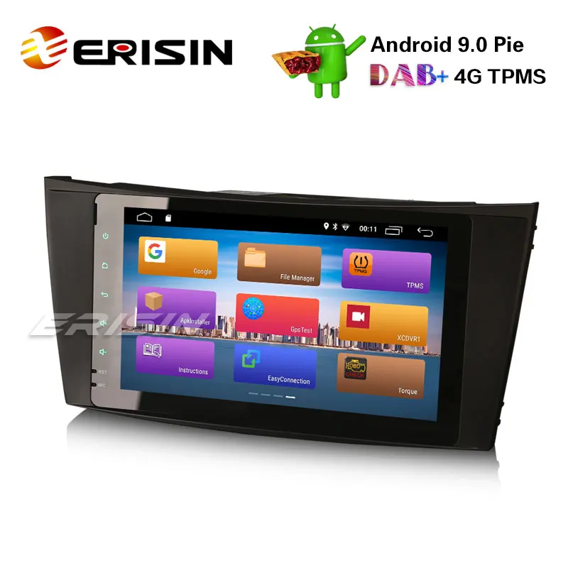 Erisin ES2981E 8 &quotдля Mercedes Benz E/CLS/G Class W211 W219 автомобильный стерео GPS DAB + Android 9 0 Wifi BT |
