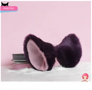 Cospaly cat lovely ear Birthday party nest pinkPurple |