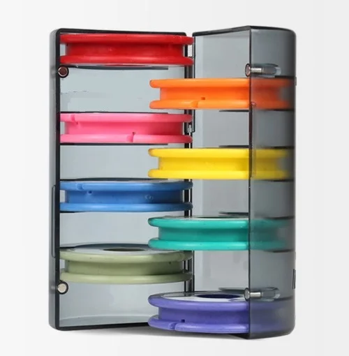 

Transparent Cylinder shaped main line box for Taiwanfishing