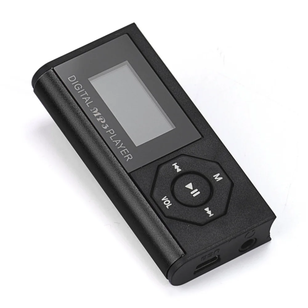 Мини USB портативный MP3 музыкальный медиаплеер с ЖК-экраном Поддержка 16 Гб Micro SD TF карта Спорт Walkman HiFi MP3 Музыкальные плееры mp3 плеер