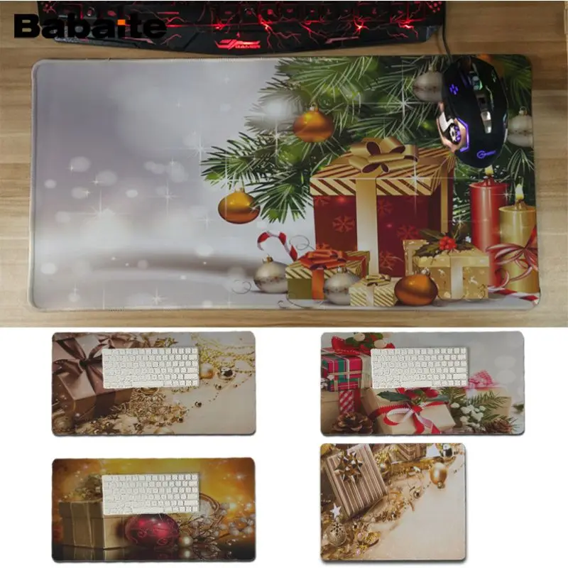 Babaite высокое качество Счастливого Рождества подарок удобный коврик для мыши