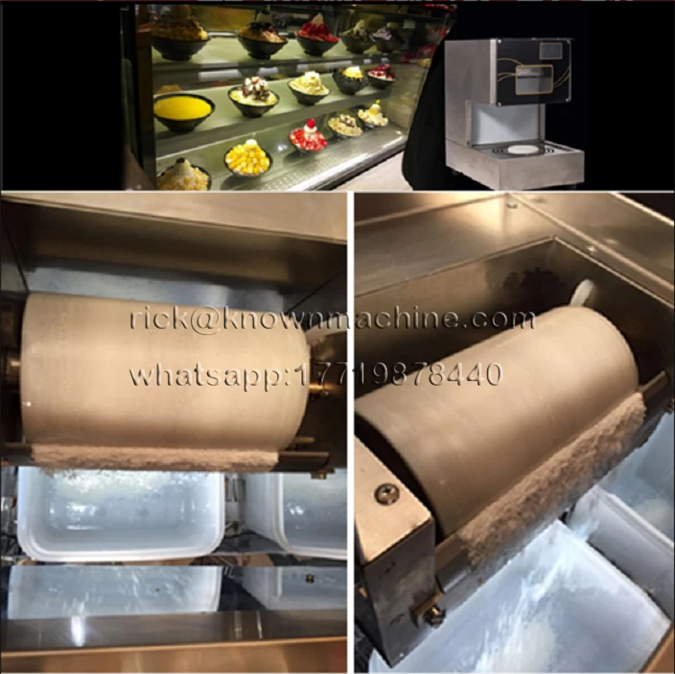 

Best Selling 2500W 65kg Soft Shaved Ice Machine Snowflake Snow Machine With Microcomputer Control