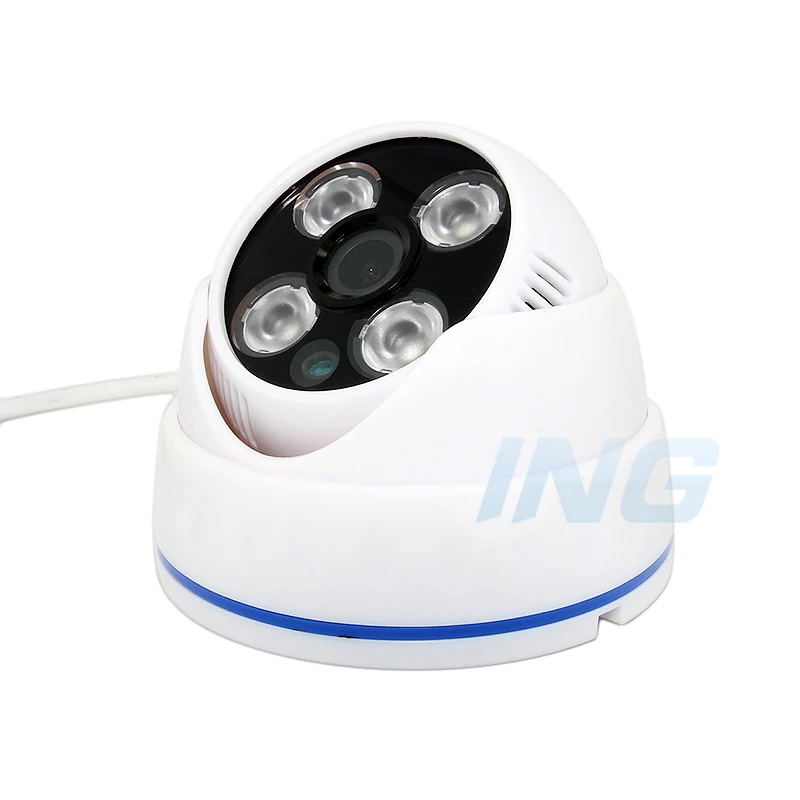 Купольная IP камера HD 1080P 4 светодиосветодиодный ИК МП ONVIF ночное видение P2P CCTV|dome ip