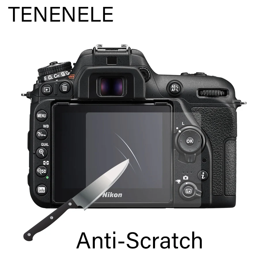 TENENELE защита для экрана NIKON D7500 закаленное стекло ЖК-защитная пленка HD Nikon Защитная
