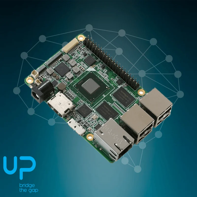1 шт. x Up Board Intel X86 размер кредитной карты компьютерная плата для производителей с четырехъядерным Atom X5-8350