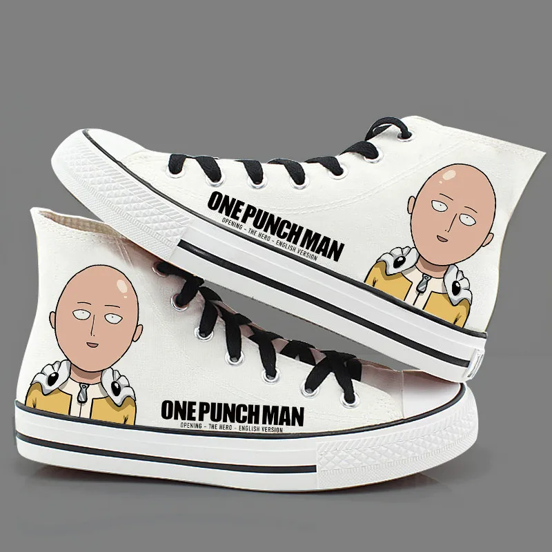 Холщовые ботинки из аниме ONE PUNCH-MAN Сайтама Genos tatsumaki plimsolls парусиновые в стиле