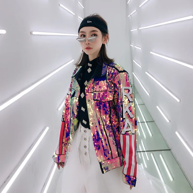 Новая модная дизайнерская уличная одежда для девочек джинсы с флагом США