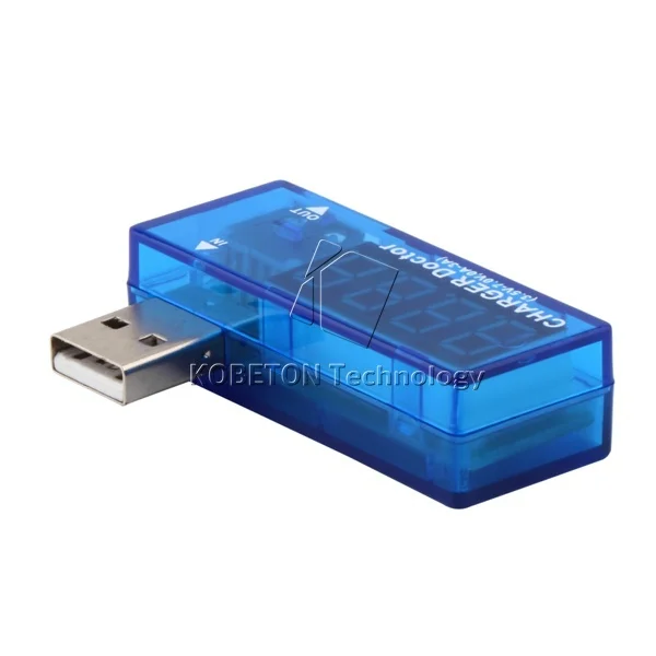 Портативный цифровой вольтметр kebidu USB измеритель напряжения и силы тока с